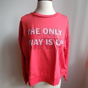 Soaked "the only way is up" sweatshirt szM [303]